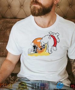 Georgia Dawg Pee On Tennessee Vols Shirt