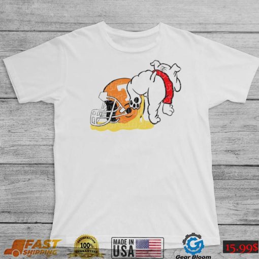 Georgia Dawg Pee On Tennessee Vols Shirt