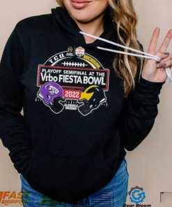 Glendale Arizona TCU Horned Frogs vs Michigan Wolverines CFP Semifinal Vrbo Fiesta Bowl 2022 Shirt