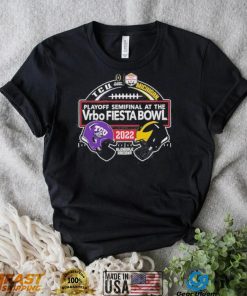 Glendale Arizona TCU Horned Frogs vs Michigan Wolverines CFP Semifinal Vrbo Fiesta Bowl 2022 Shirt