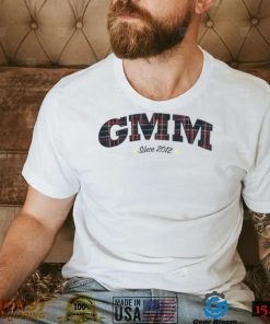 Gmm plaid logo shirt