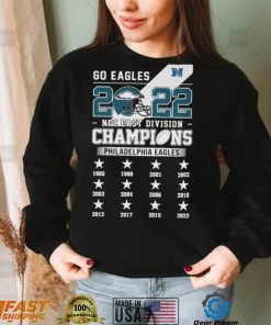 Go Eagles 2022 NFC East Champions Philadelphia Eagles Shirt