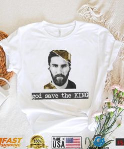 God save the king king Lionel Messi the goat t shirt