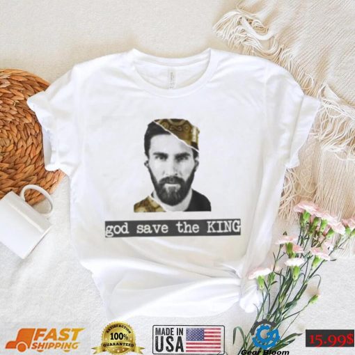 God save the king king Lionel Messi the goat t shirt