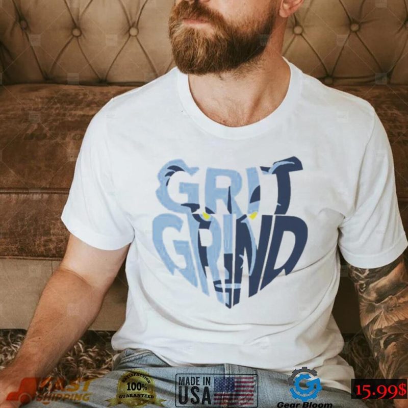 Griz Zlie Grit Grind Memphis Grizzlies Logo Shirt