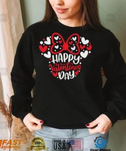 Happy Valentines Day Disney Shirt, Mickey Heart Tshirt, Holiday Gift