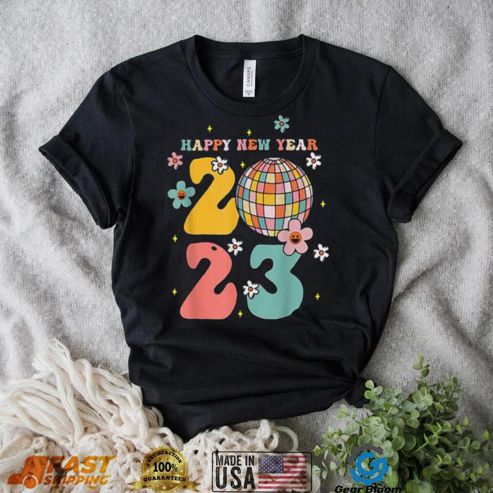 Hello 2023 Happy New Year Eve Party Retro Groovy Pajama T Shirt Hoodie Hello 2023 Happy New Year Eve Party Retro Groovy Pajama T Shirt Hoodie