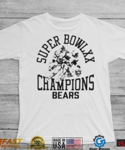 Homage chicago bears super bowl xx champions shirt