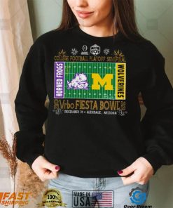 Horned Frogs vs Michigan Wolverines 2022 College football playoff Semifinal Vrbo Fiesta Bowl shirt