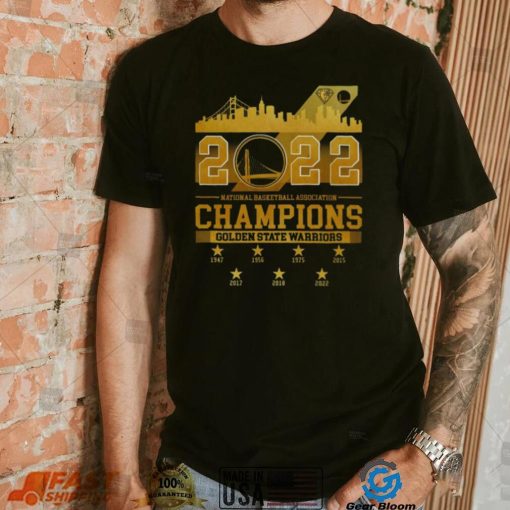 Hot Golden State Warriors 2022 National Basketball Association Champions 1947 2022 Men’ shirt