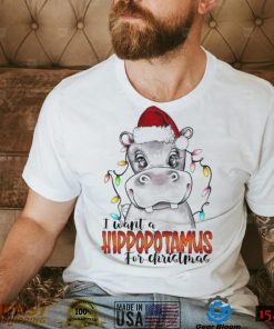 I Want A Hipopotamus For Christmas Shirt