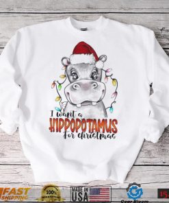 I Want A Hipopotamus For Christmas Shirt