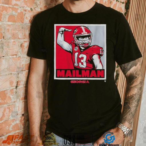 Georgia Football Stetson Bennett IV Mailman Poster Shirt