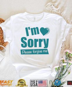 I’m Sorry Please Forgive Me Bryan Adams Blue Design Shirt