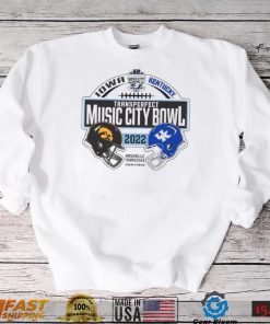 Iowa Hawkeyes vs Kentucky Wildcats Transperfect Music City Bowl Bound 2022 Nashville Shirt