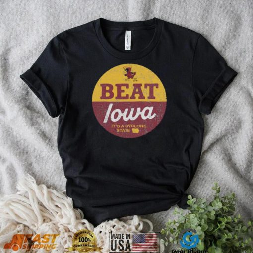 Iowa State Cyclones Beat Iowa Split Circle Vault Shirt