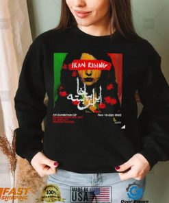 Iran Rising an Exhibition of Iranian Protest to Amplify Iranian Voices art 2022 shirt