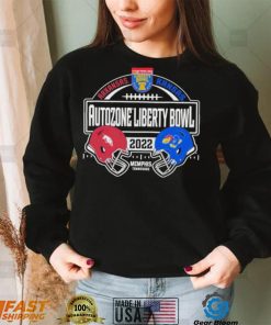 Official Arkansas Razorbacks 2022 Liberty Bowl Match up Shirt