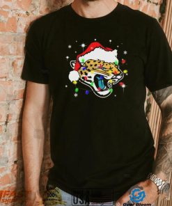 Jacksonville Jaguars Santa Hat Christmas Light Shirt