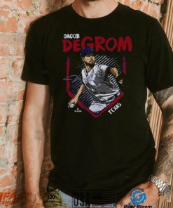 Jacob deGrom Texas Base signature shirt