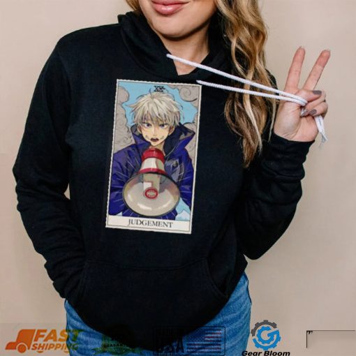 Judgement card toge inumakI jujutsu kaisen anime shirt