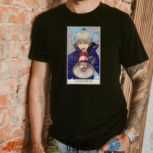 Judgement card toge inumakI jujutsu kaisen anime shirt