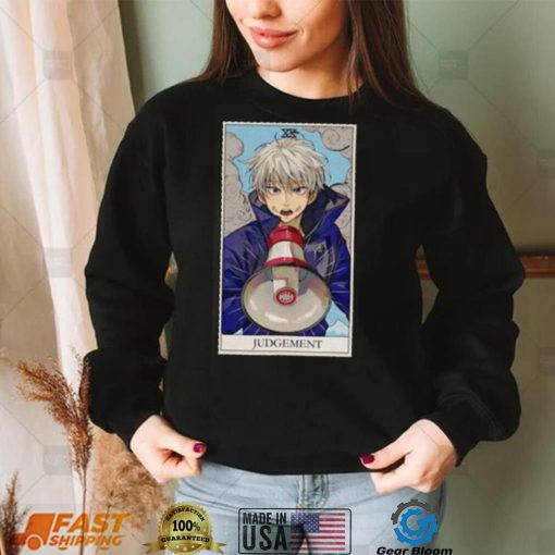 Judgement card toge inumakI jujutsu kaisen anime shirt