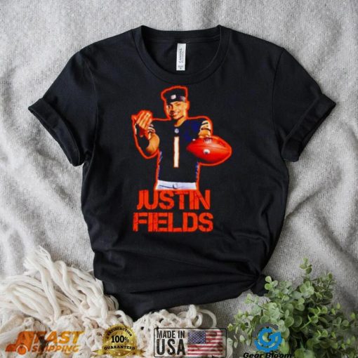 Justin Fields Chicago Bears Player Shirt Hoodie