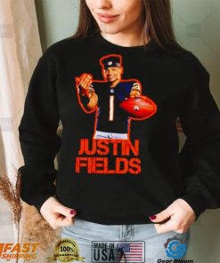 Justin Fields Chicago Bears Player Shirt Hoodie