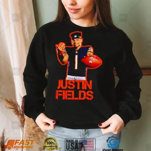 Justin Fields Chicago Bears Player Shirt Hoodie