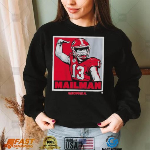 Georgia Football Stetson Bennett IV Mailman Poster Shirt