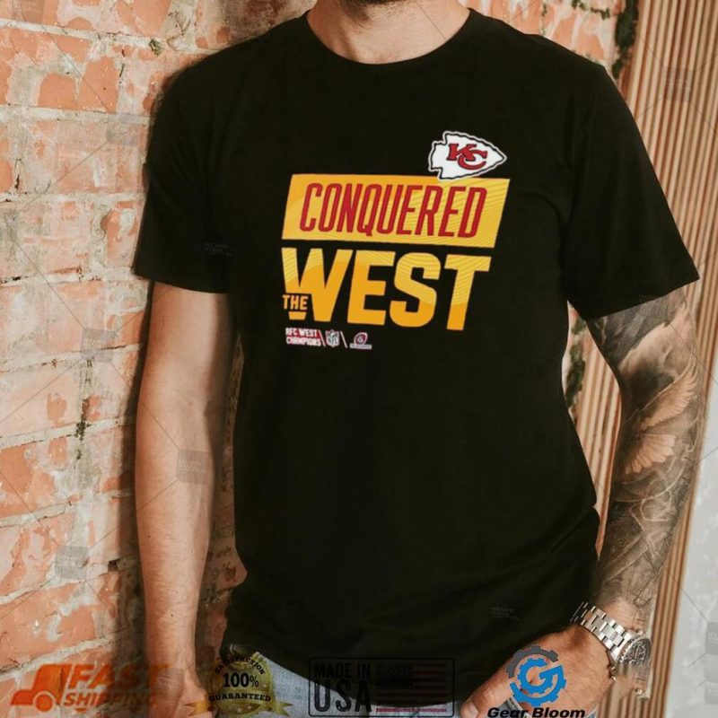 Kansas City Chiefs Conquered The West 2022 AFC West Division Champions Shirt