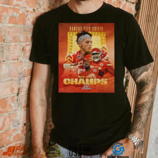 Kansas City Chiefs win 2022 Afc West Champ Nfl Playoff Shirt