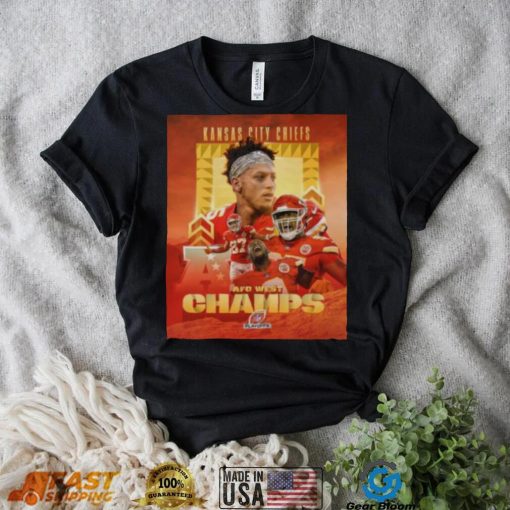 Kansas City Chiefs win 2022 Afc West Champ Nfl Playoff Shirt