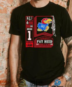 Kansas Jayhawks Logo Play Heed Top Team In The Land Shirt