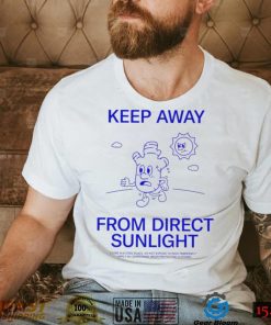 Keep Away from Direct Sunlight GNGR sunburn shirt