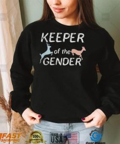 Keeper Of The Gender reindeer shirt