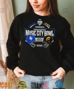 Kentucky Wildcats Vs Iowa Hawkeyes 2022 Transperfect Music City Bowl Match up Shirt