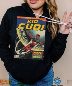 Kid Cudi Comic Design Superman Parody shirt