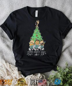 Lane Johnson Jordan Mailata Jason Kelce Philadelphia Eagles Merry Christmas Signatures Shirt