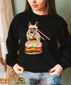 Laser Bulldog Hamburger shirt