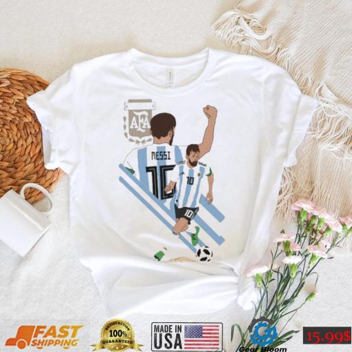 Lionel Messi Argentina Fifa World Cup 2022 T shirt