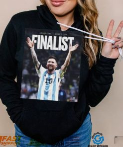 Lionel Messi Argentina National Team Champion World Cup Vintage Shirt