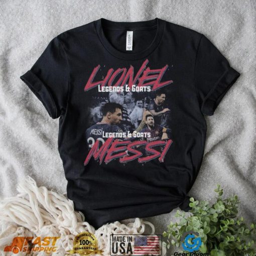 Lionel Messi Argentina Psg Barcelona Vintage 90s Inspired Bootleg Sports Rap Tee