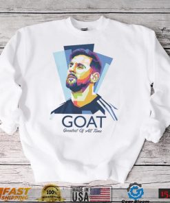 Lionel Messi GOAT Graphic Shirt