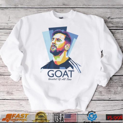 Lionel Messi GOAT Graphic Shirt