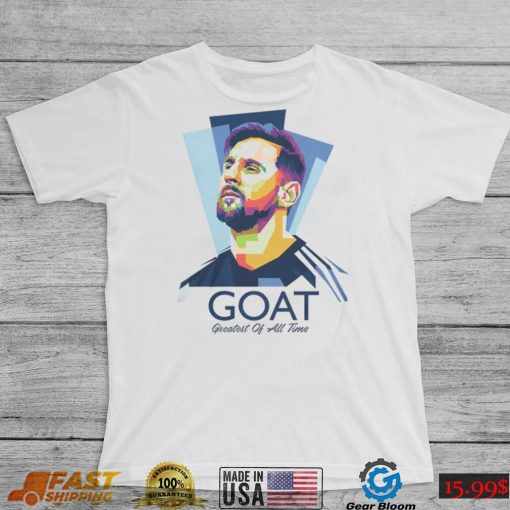 Lionel Messi GOAT Graphic Shirt