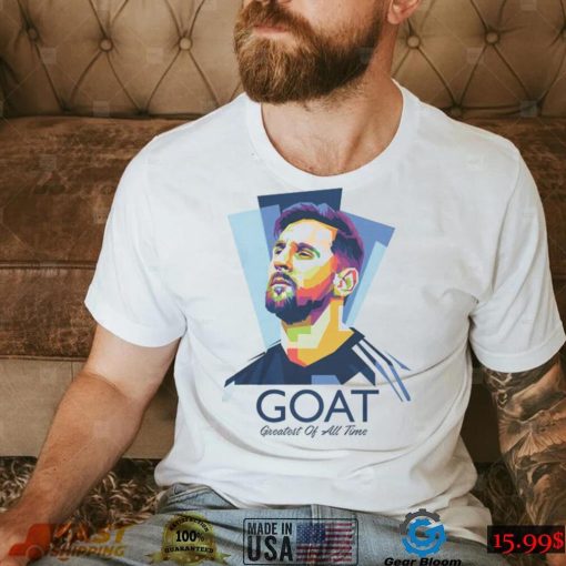 Lionel Messi GOAT Graphic Shirt