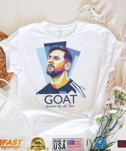 Lionel Messi GOAT Graphic Shirt