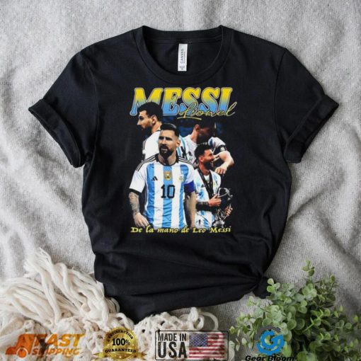 Lionel Messi Vintage Bootleg 90s Champions World Cup 2022 Shirt Hoodie